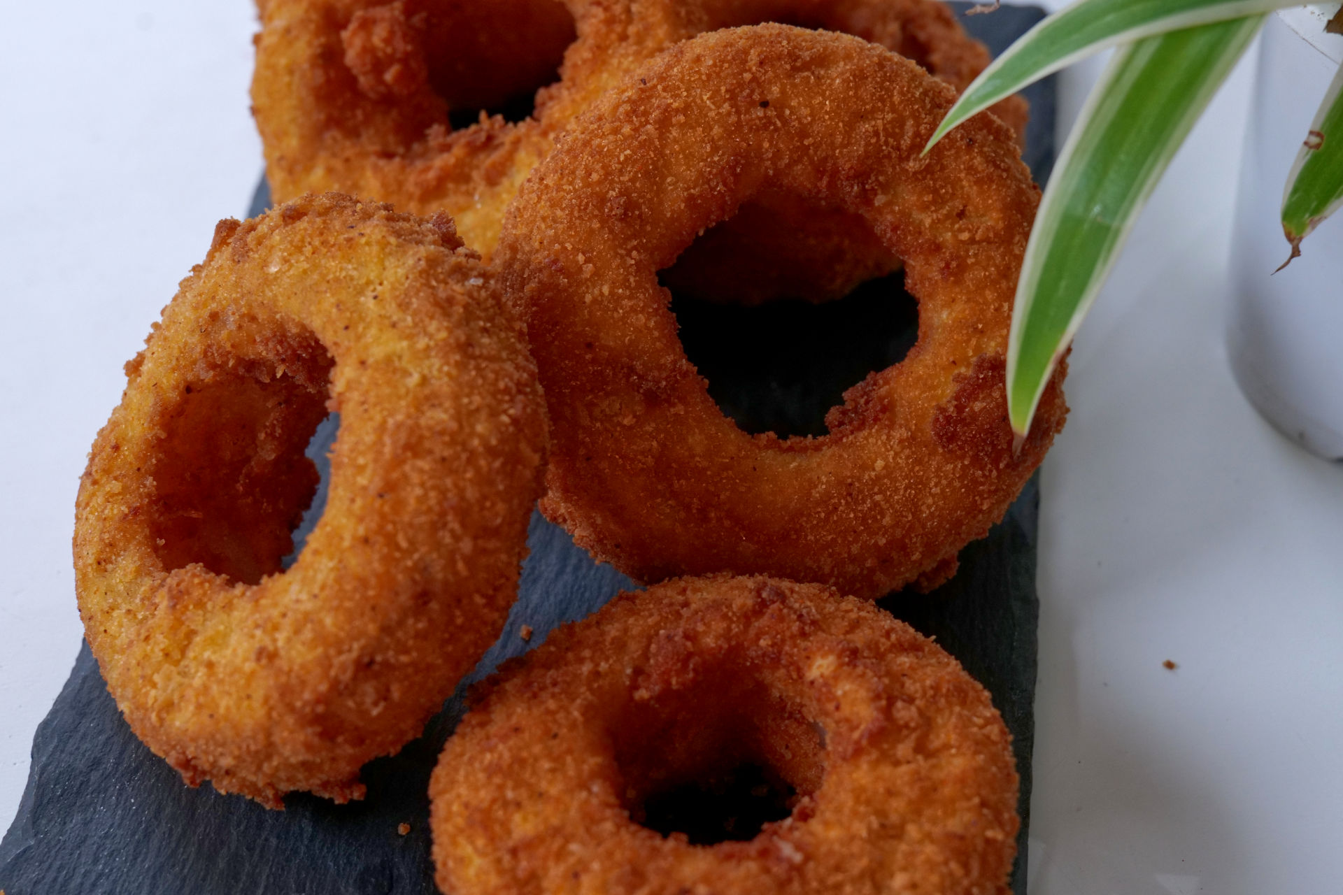 Cheesy Onion Rings