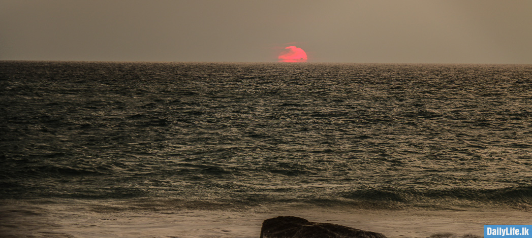Sunset at Bentota Beach