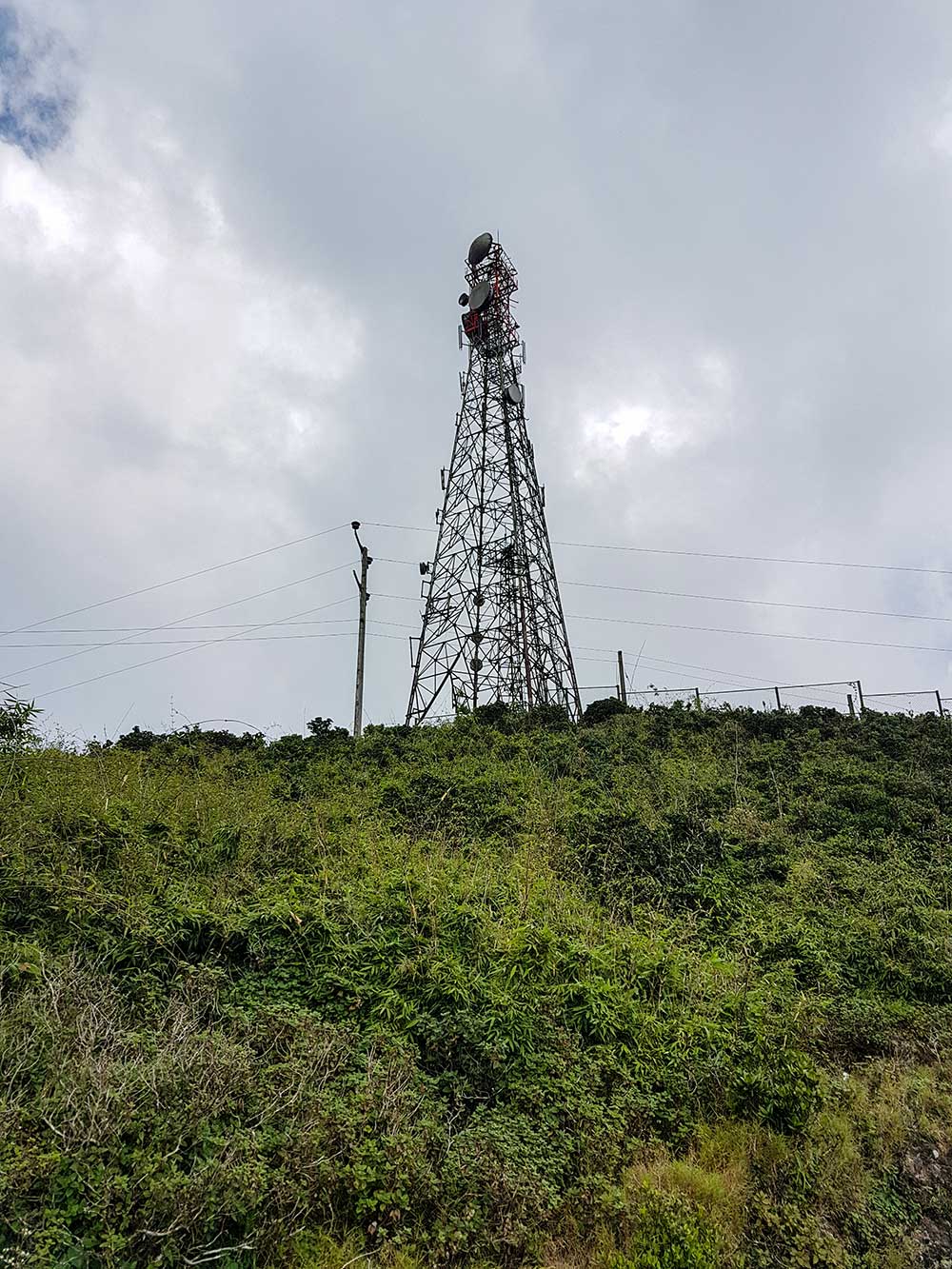 Vertical view of Riverston Tower,Matale