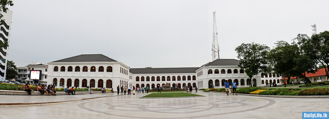 Glamour of The Arcade Independence Square in a cloudy afternoon, the building declared open on July 14th 2014 and it quickly became an iconic place in Sri Lanka.